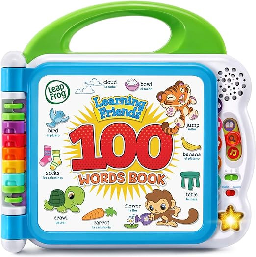 LeapFrog Learning Friends 100 Words Book (Frustration Free Packaging), Green | Amazon (US)