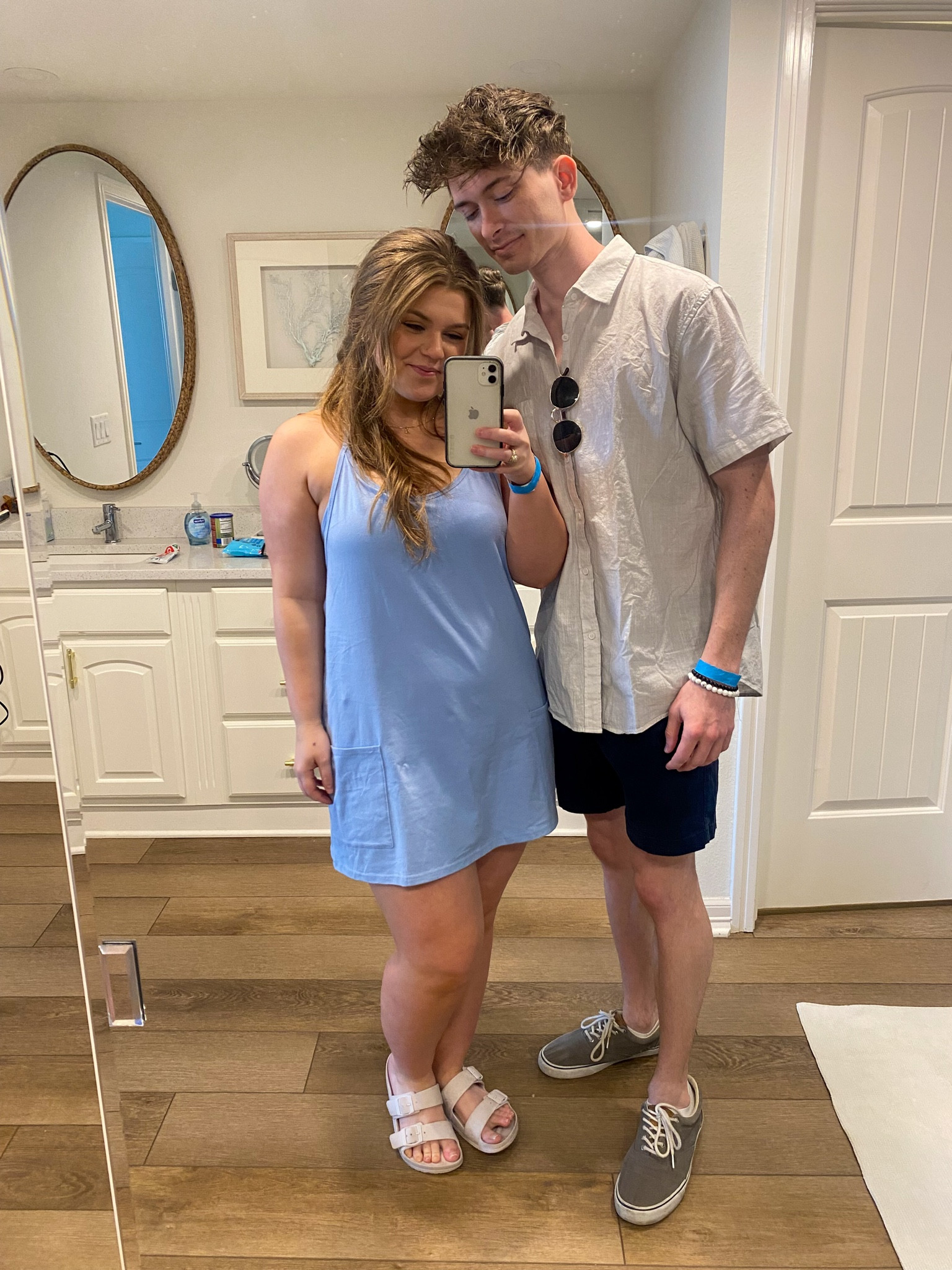 His and hers beach outfits💁🏼‍♀️😂 Brayden ordered this linen shirt on Amazon and has been loving it!

#LTKswim #LTKmens #LTKtravel