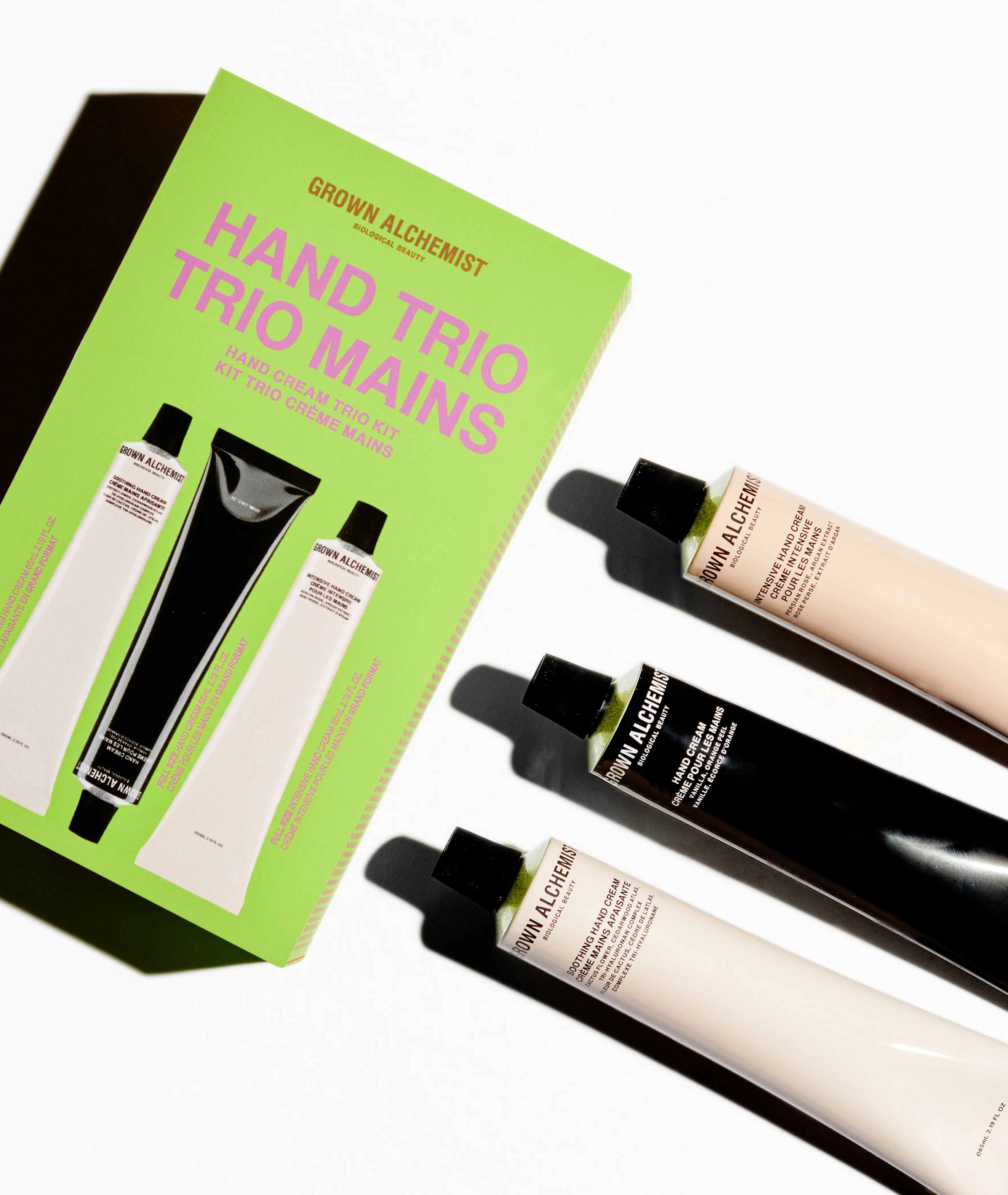 Hand Trio Hand Cream Trio Kit | GROWN ALCHEMIST | Grown Alchemist (US)