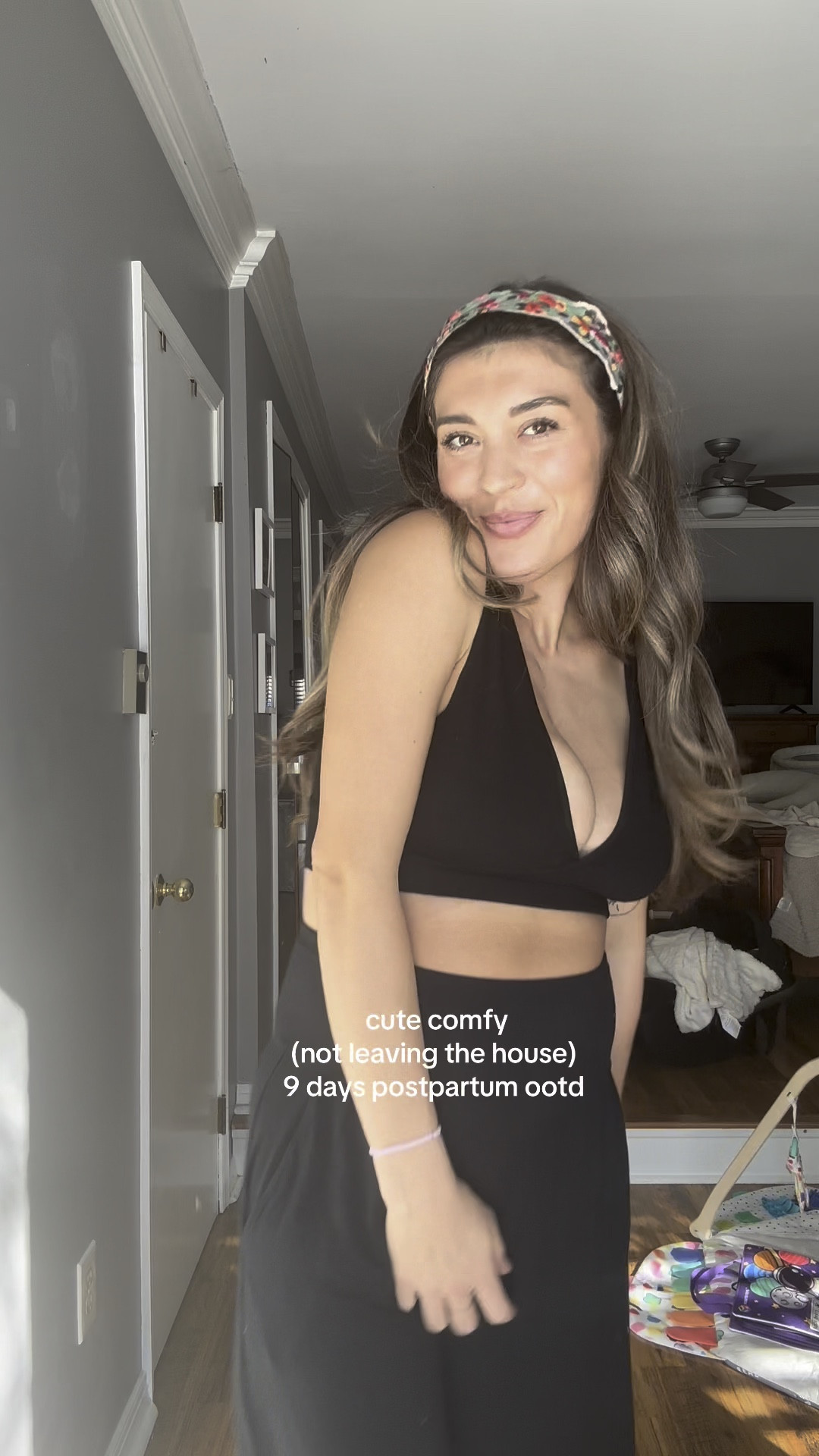 9 weeeeks postpartum fit 🫶🏻✨

USE code: BROOKEBODE15 for a discount at checkout 


#postpartum #postpartumbody #newmom #breastfeeding #nursingbra #bras #postpartumclothing 

#LTKStyleTip #LTKSeasonal #LTKBaby