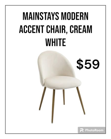 Mainstays cute chair on Walmart. 

#chairs

#LTKhome