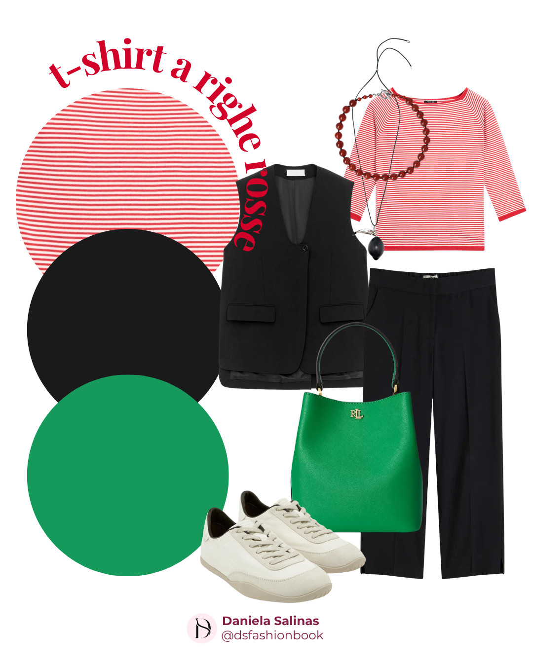 Le t‑shirt a righe rosse sono un classico intramontabile che aggiunge carattere, freschezza e un tocco French chic a qualsiasi look.
In questo carosello trovi 5 proposte pensate per mostrarti come questo capo iconico possa trasformarsi in outfit versatili, contemporanei e perfetti per la primavera.

✨ Dal look casual raffinato alle combinazioni più eleganti: le righe rosse diventano il dettaglio che fa la differenza. 

 #LTKitalia #LTKeurope #LTKspring