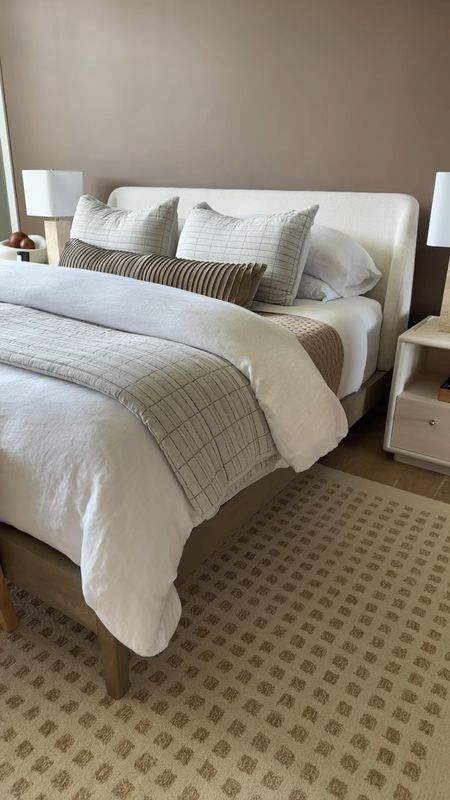 Pottery Barn bed ON SALE I used grey washed wood with oatmeal boucle fabric and love the mix. 



#LTKStyleTip #LTKHome #LTKSaleAlert