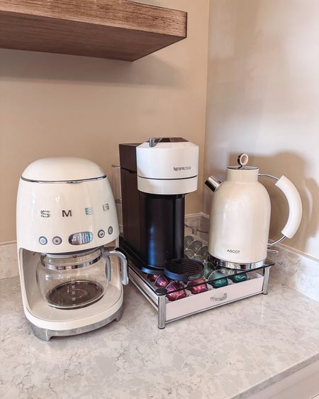 Christmas gift guide for the coffee bar. My husband got me the Smeg coffee machine for Christmas last year and I loved it ever since🎄 
🔑 Gift guide for the coffee lovers, Christmas gifts 

#LTKGiftGuide #LTKhome