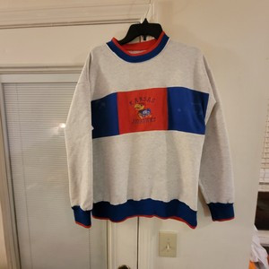 Vintage  Kansas Jayhawks Medium Sweatshirt Dodger Brand 90s | eBay US