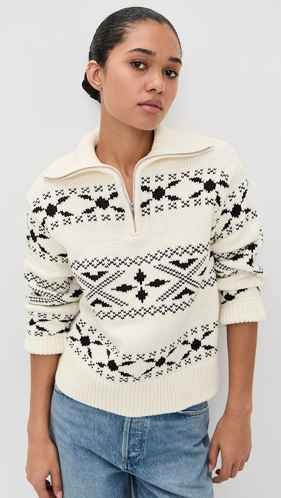 Motif Zip Up Sweater | Shopbop