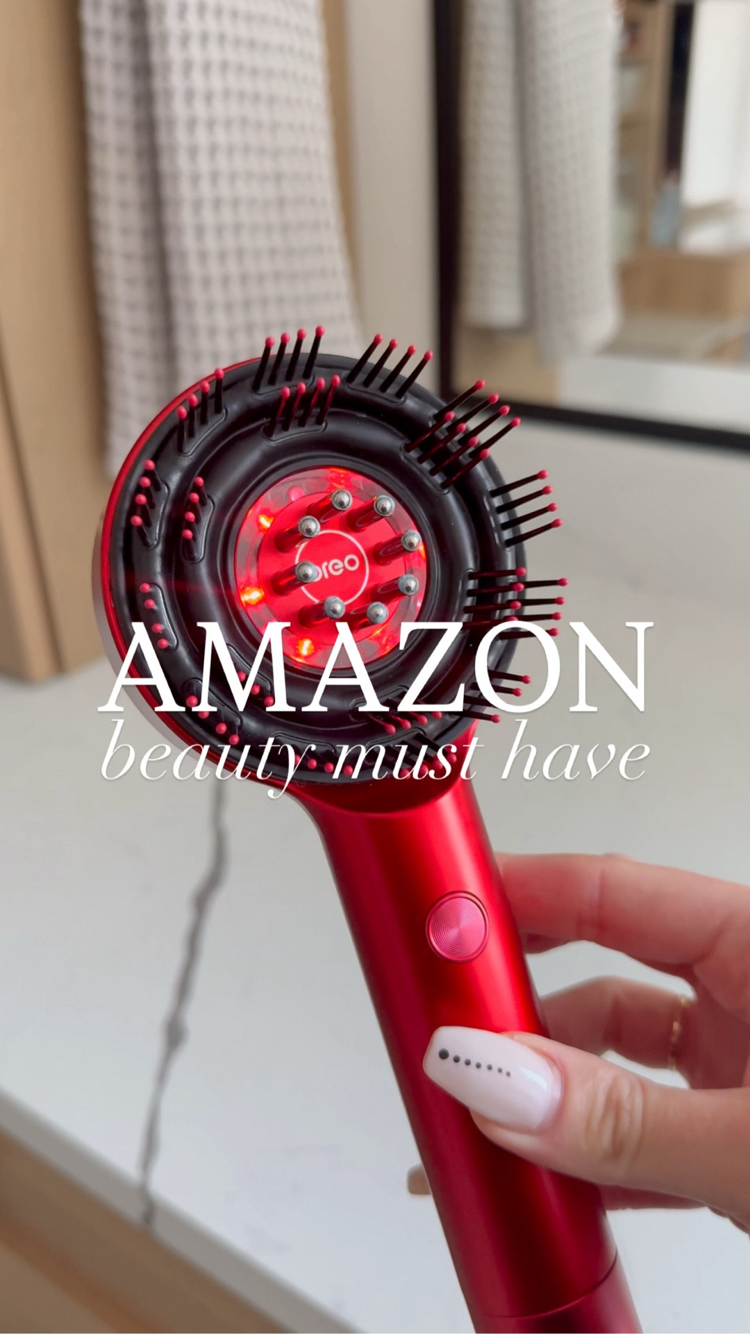 This scalp massager has roller balls to dispense your favorite hair serum directly onto your scalp! 🧖‍♀️It feels so good and uses red light to stimulate hair growth and increase blood flow! 🎀

#amazonfavorites #hairhealth #amazonbeauty #asmr #thesistershoppers 

#LTKmorningroutine #LTKBeauty #LTKHome