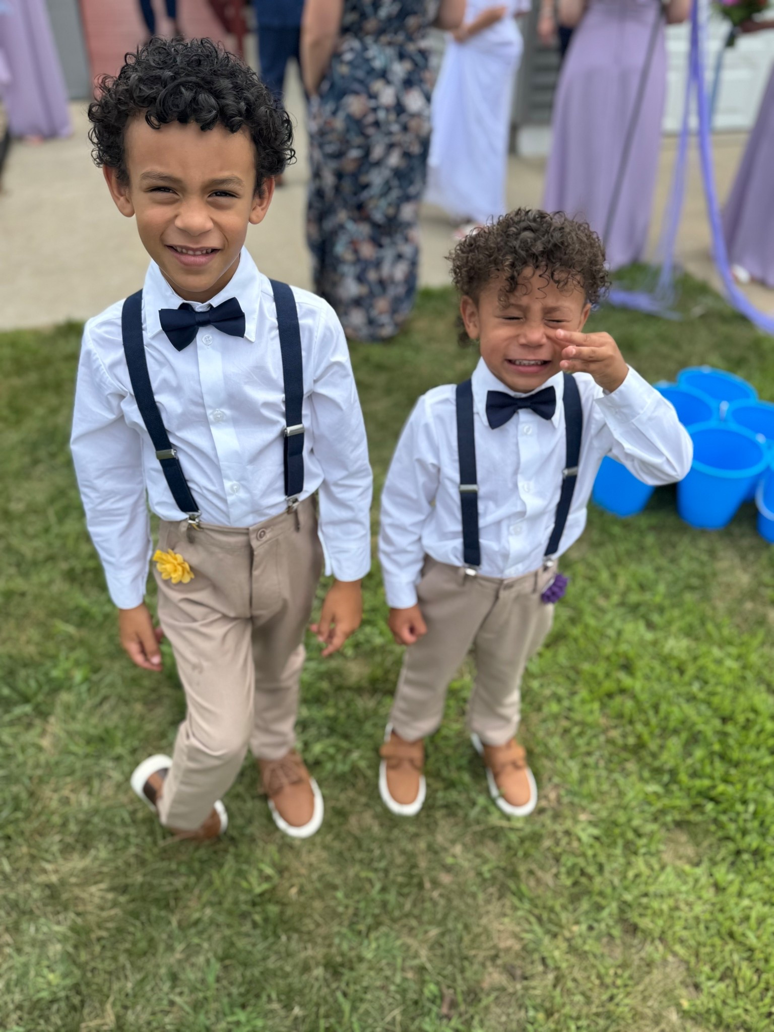 The cutest bow tie and suspenders set! 

#LTKWedding #LTKFindsUnder50 #LTKFamily