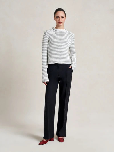 Mini Marina Fine Stripe Sweater | La Ligne