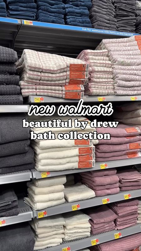 New beautiful by drew bath collection! Bath towels, hand towels, wash cloths & bath rugs!!


#walmarthome #walmart @walmart #beautifulbydrew

#LTKFindsUnder50 #LTKHome #LTKVideo