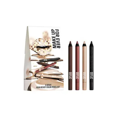 Make Up For Ever Mini Aqua Resist Waterproof Eyeliner 4-Piece Kit $54 Value in None at Nordstrom | Nordstrom