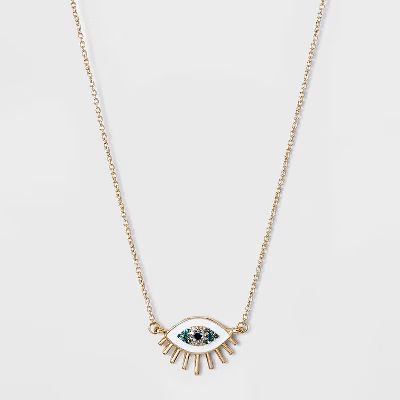 SUGARFIX by BaubleBar Evil Eye Pendant Necklace - Turquoise | Target