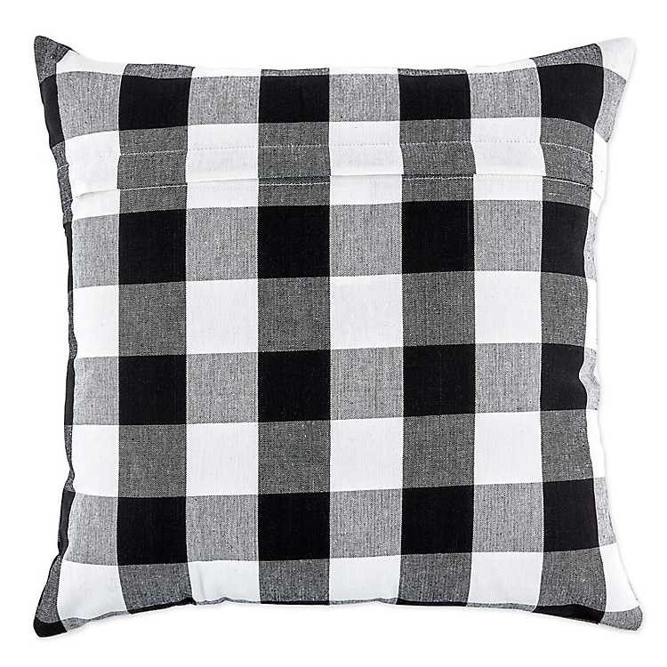 Black and White Checkered Pillow Covers, Set of 2 | Kirkland's Home