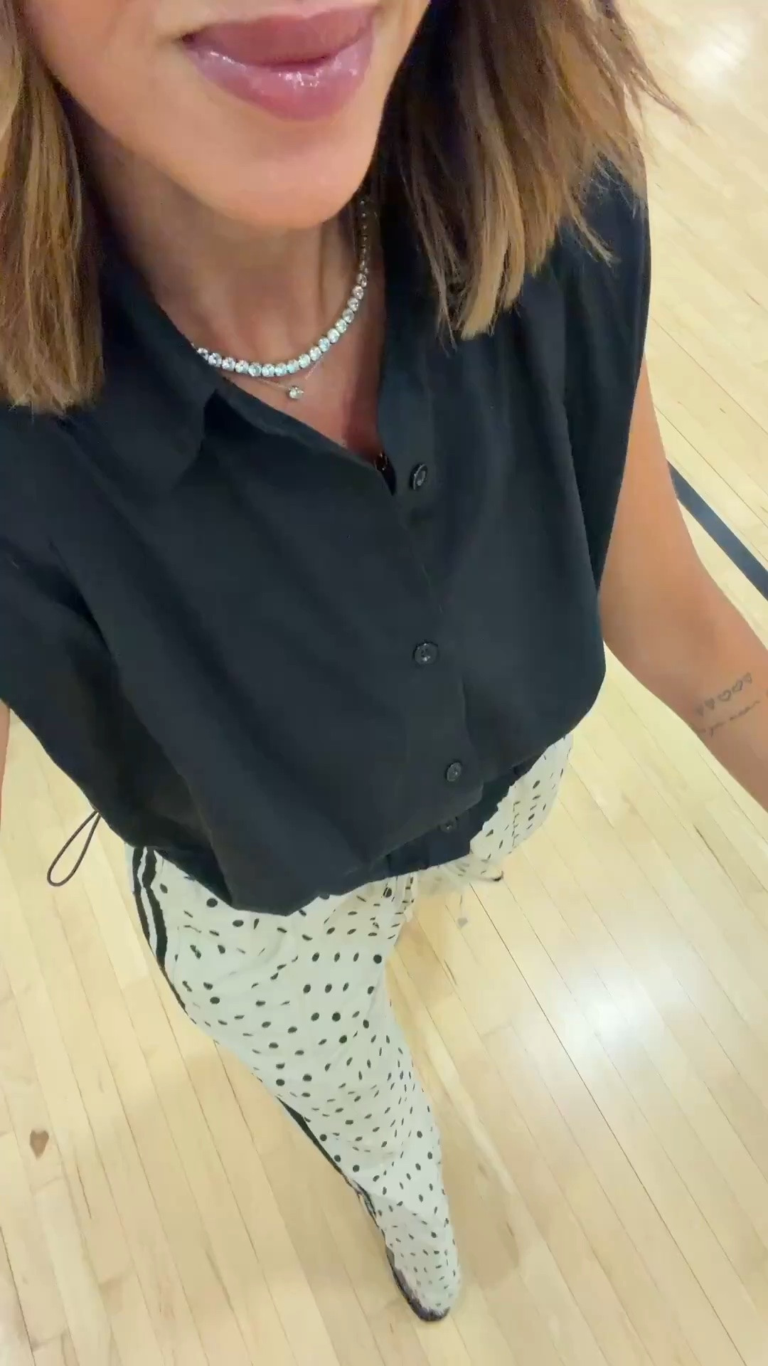 Elevated Casual look
Shirt - S
Pants - S (or 6)

#LTKmomlife #LTKootd
