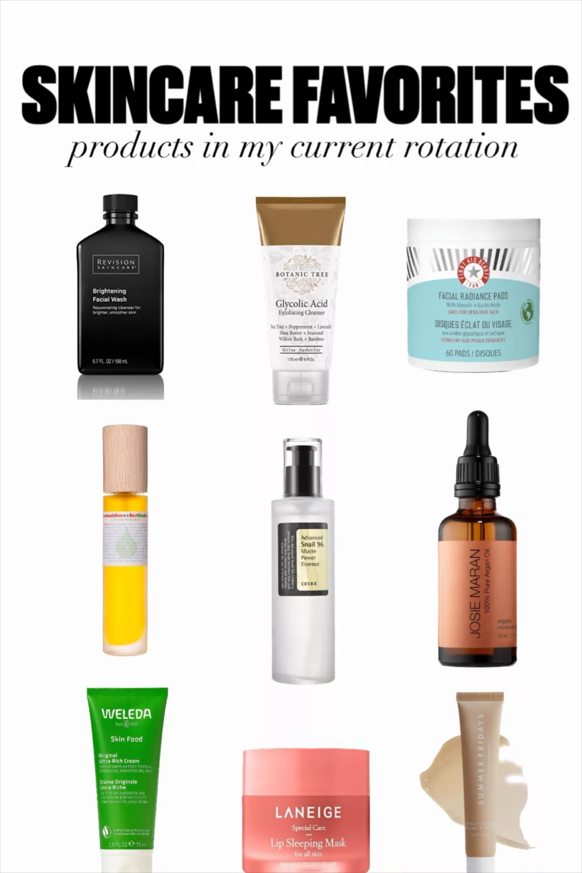 Skin Essentials: Skincare favorites
