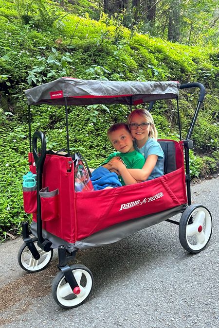 Radio Flyer Wagon from Target - we love taking it to the farmers market with kids. My kids are 8 and 6 and they fit comfortable inside it

#LTKKids #LTKFamily #LTKSeasonal