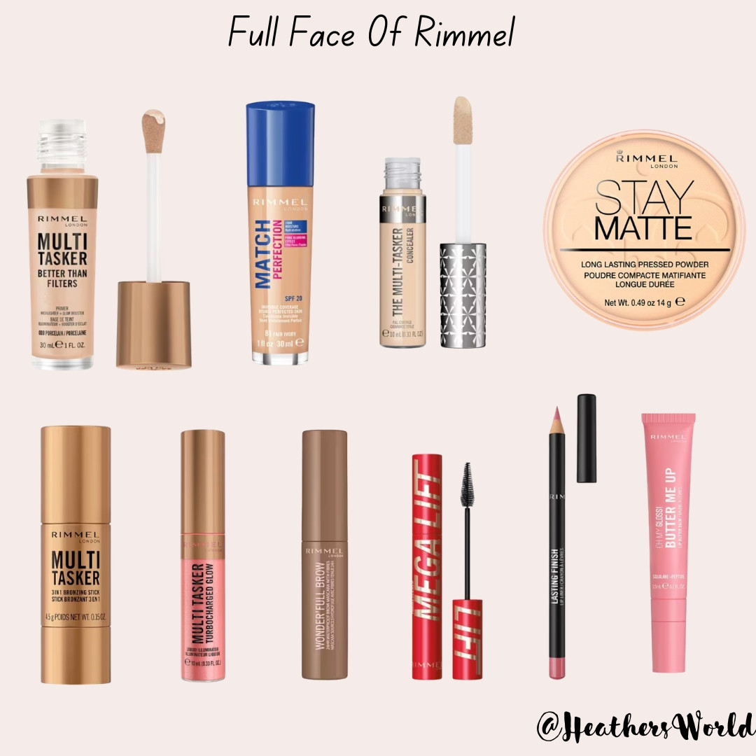 Full Face Of Rimmel London  

 #rimmellondon #beauty 

#LTKbeauty #LTKuk