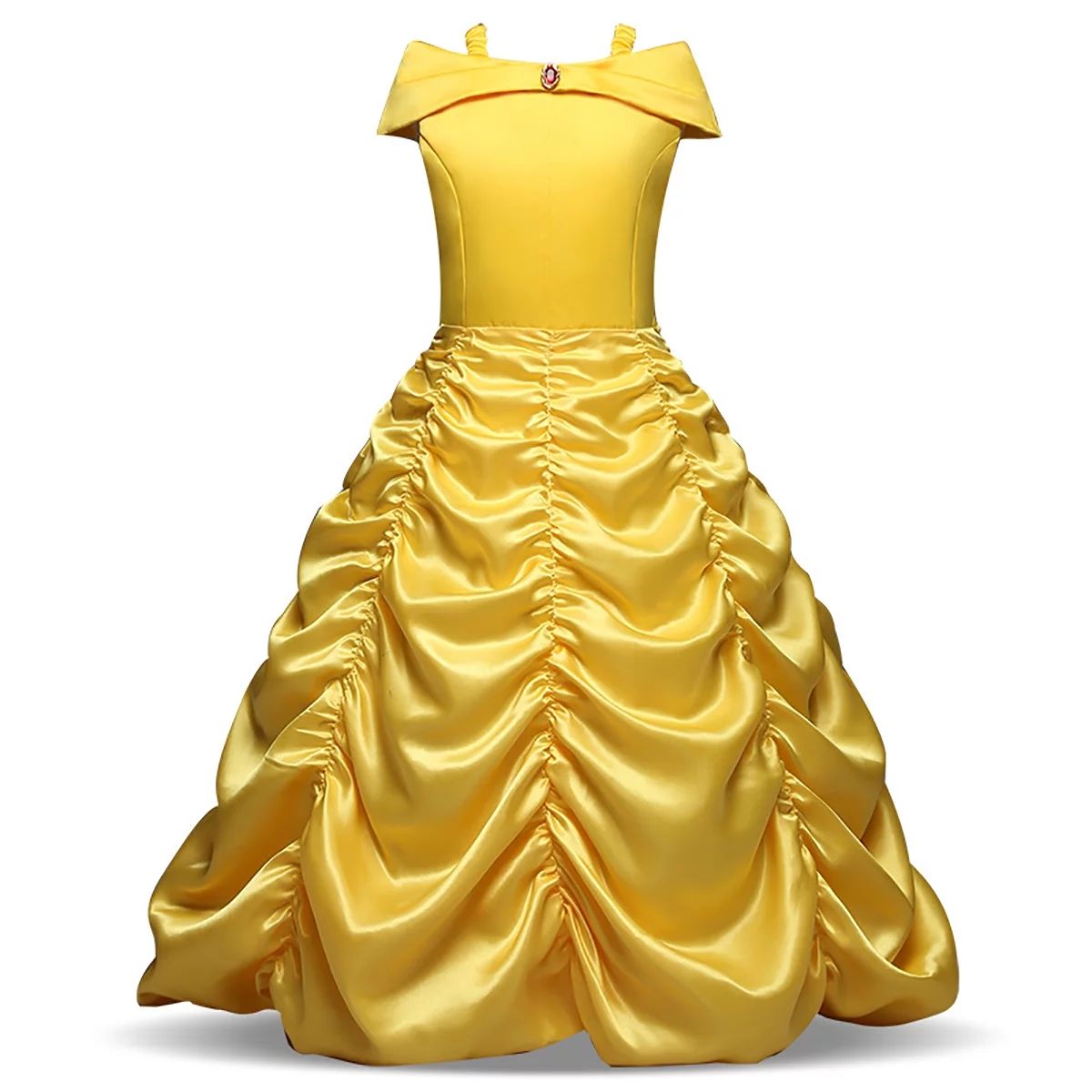 KAWELL Princess Yellow Belle Girl's Halloween Fancy-Dress Costume, Toddler 3T | Walmart (US)