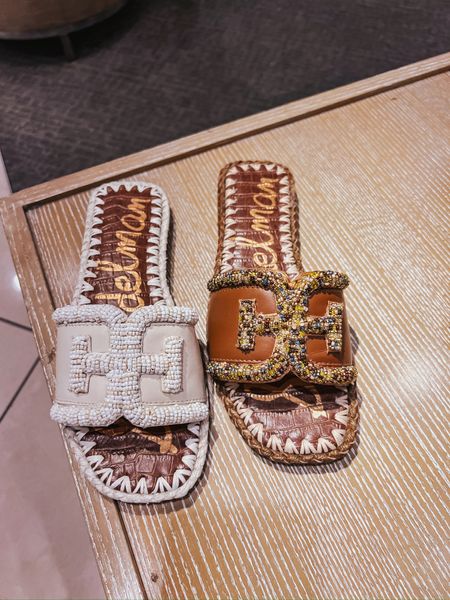 The cutest beaded sandals from Sam Edelman 😍

#LTKshoecrush #LTKstyletip #LTKSeasonal