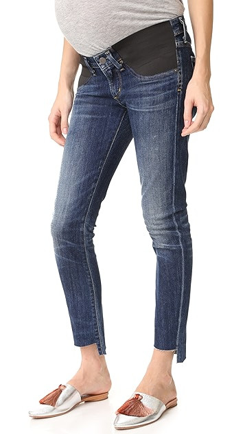 Maternity Racer High Low Jeans | Shopbop