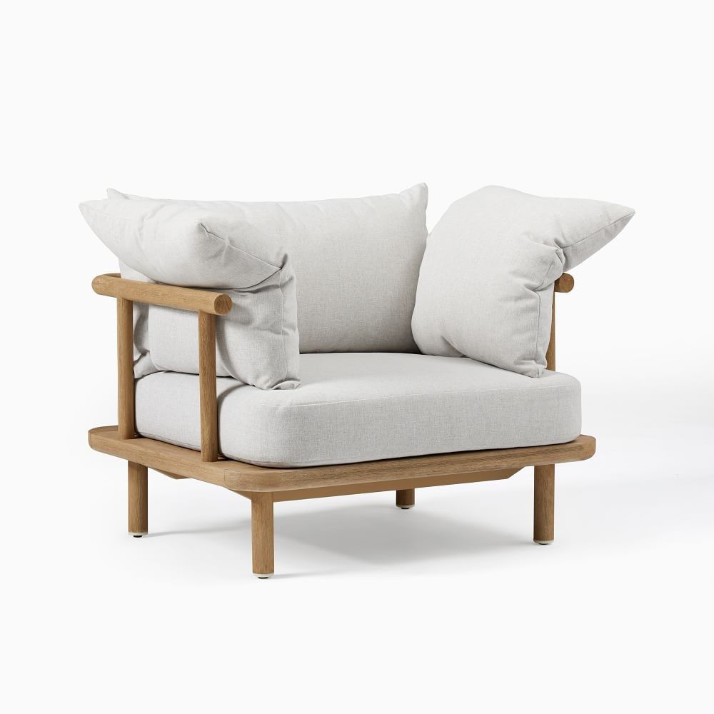 Byron Lounge Chair, Lounge Chair Pack, Reef/Gray | West Elm (US)