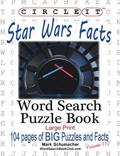 Circle It, Star Wars Facts, Word Search, Puzzle Book (Paperback) - Walmart.com | Walmart (US)