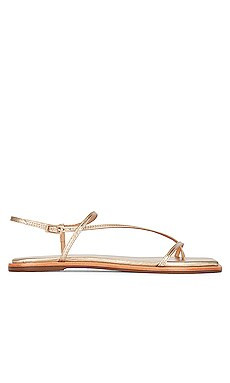 Kaanas Alayta Sandal in Gold from Revolve.com | Revolve Clothing (Global)