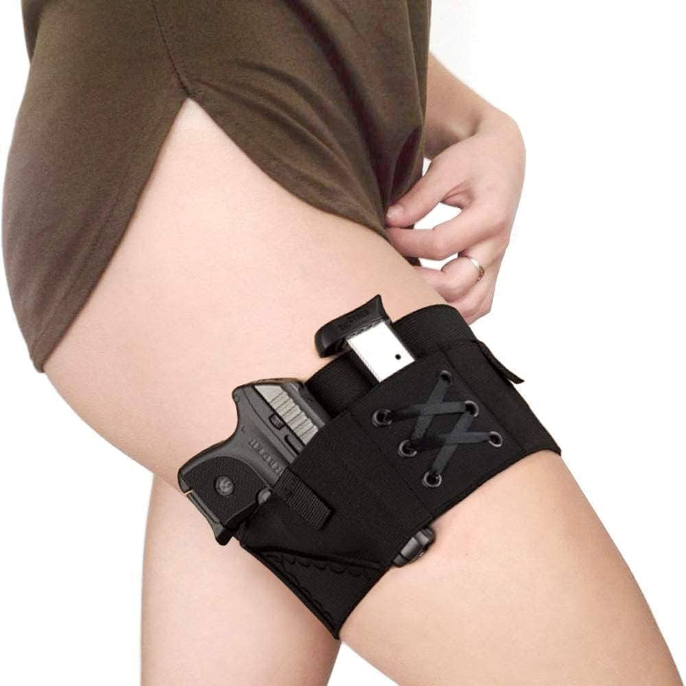 Thigh Holster for Women, Concealed Carry Gun Holster for Pistols, Adjustable Tactical Sexy Lady L... | Amazon (US)