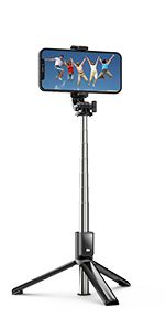 ATUMTEK 51" Selfie Stick Tripod, All in One Extendable Phone Tripod Stand with Bluetooth Remote 3... | Amazon (US)