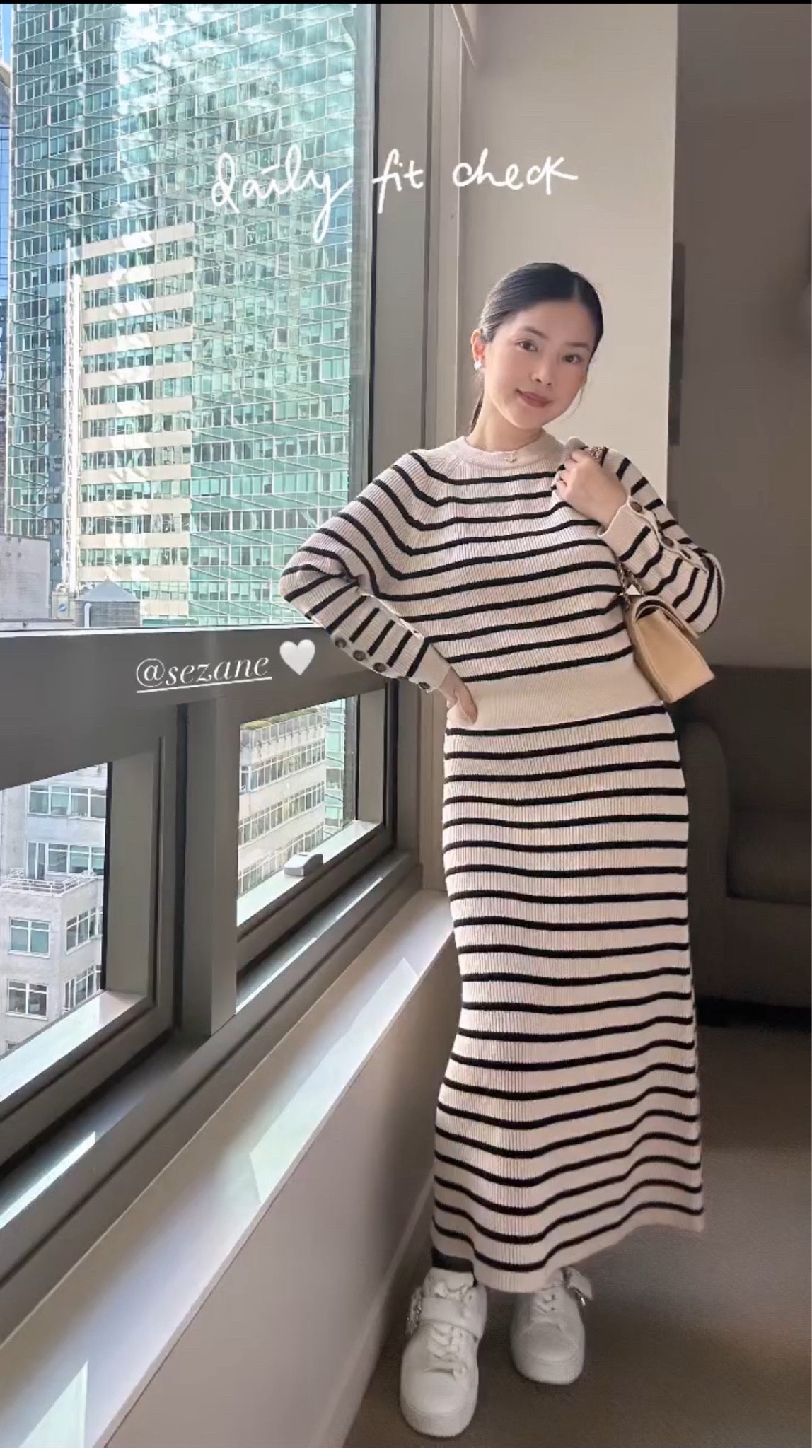 Top XS: https://www.sezane.com/us/product/sami-jumper/natural-navy
Skirt XS : https://www.sezane.com/us/product/naelle-skirt/natural-navy
Shoes: stuart weitzman (out of stock) 

#LTKbeauty #LTKAsia #LTKSeasonal