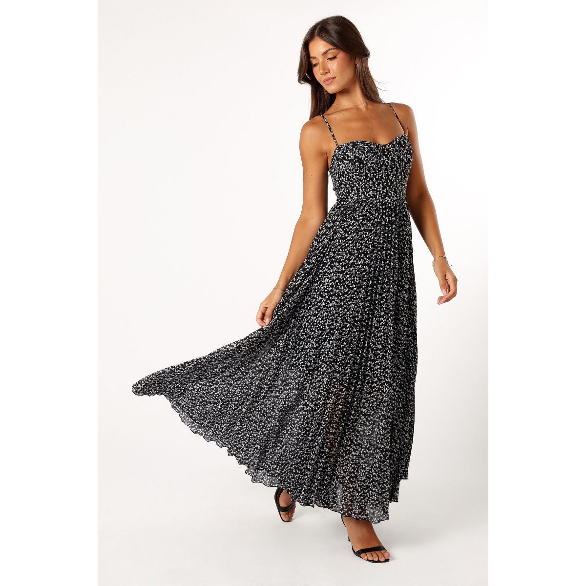 Petal and Pup Womens Achanti Pleated Maxi Dress | Target
