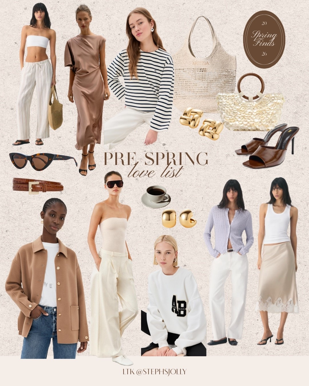 Pre-spring clothing wish list 
