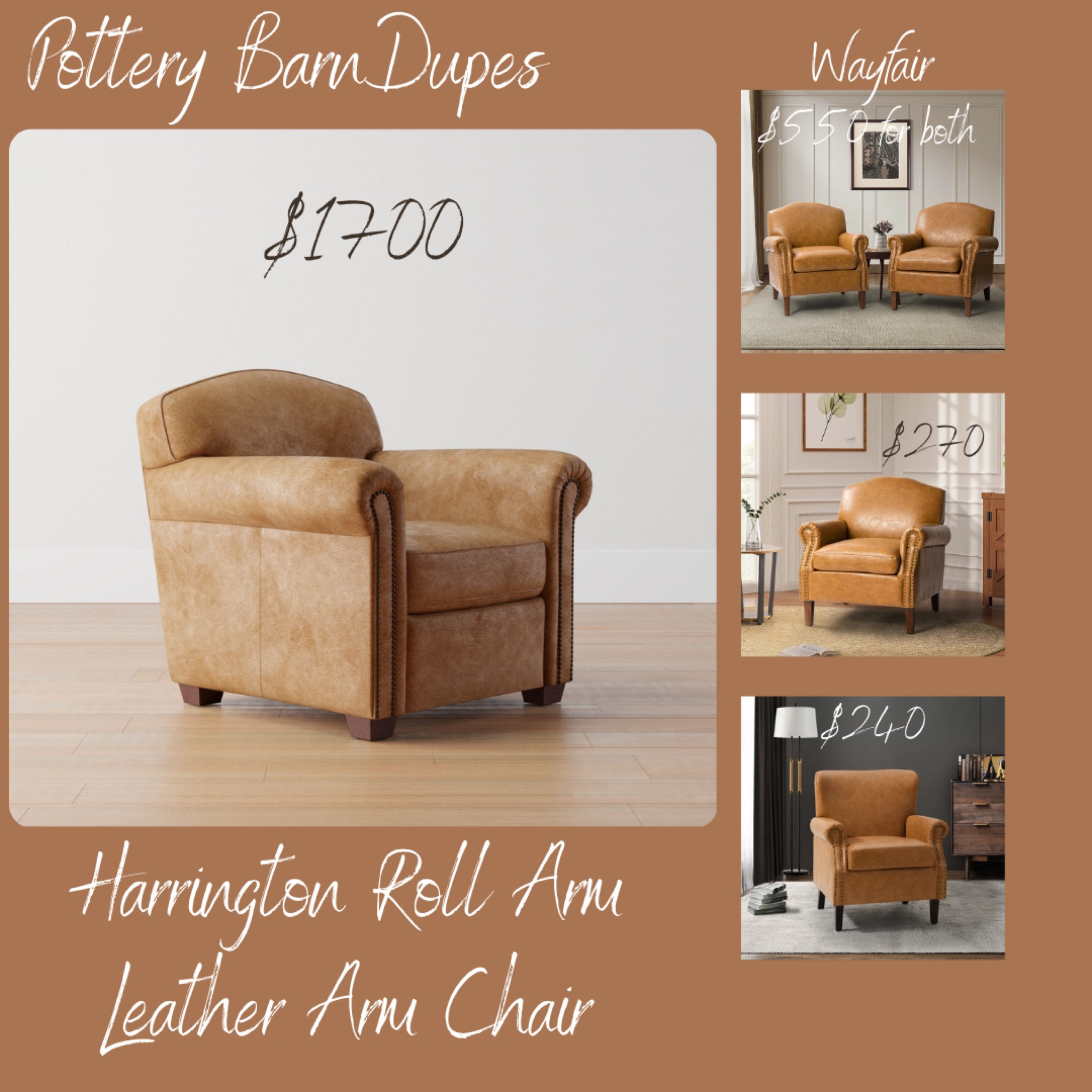 Pottery Barn Armchair Dupe

#LTKhome