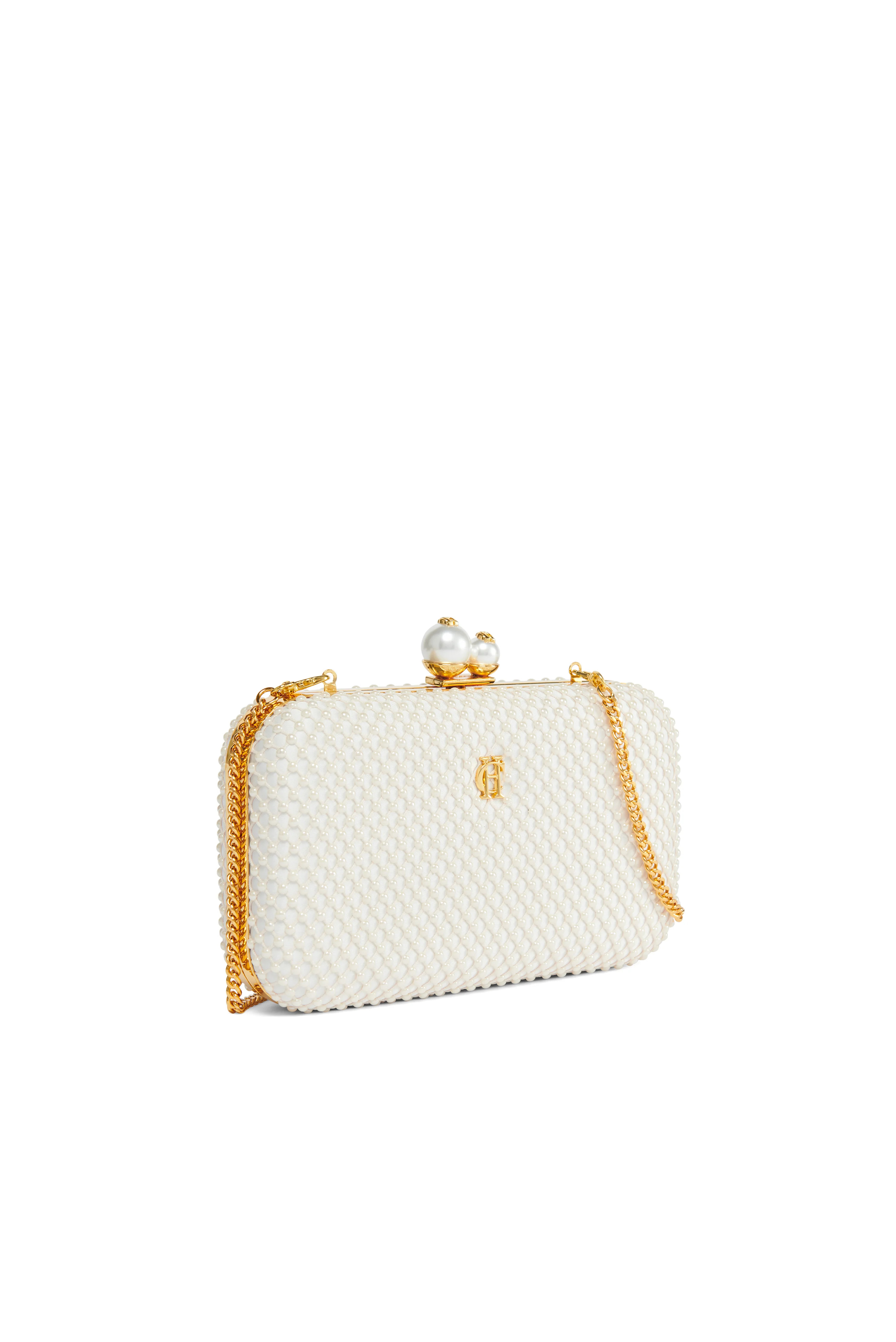 Vienna Evening Bag (Champagne Pearl) | Holland Cooper