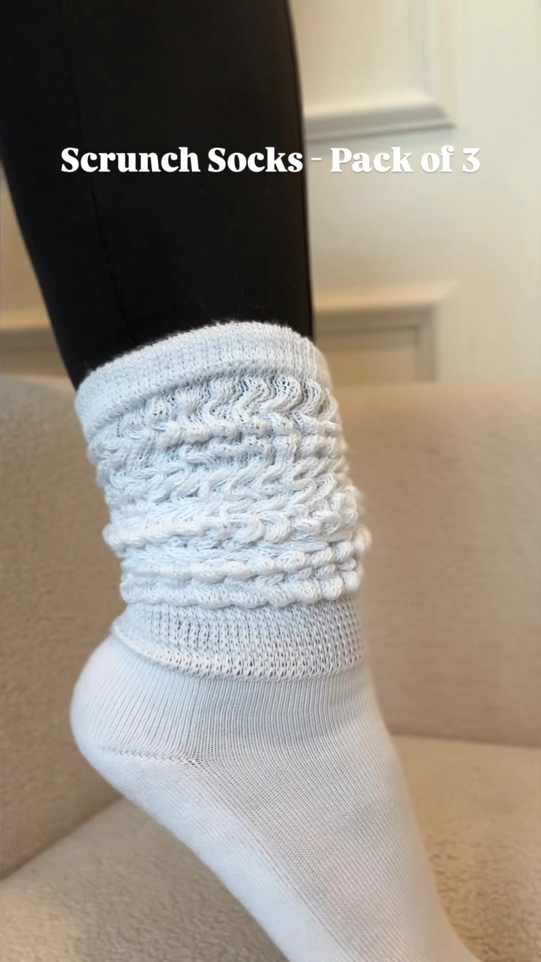 The famous Alix Earl scrunch socks! These come in a pack of three & are under $10 🧦☁️

#LTKStyleTip