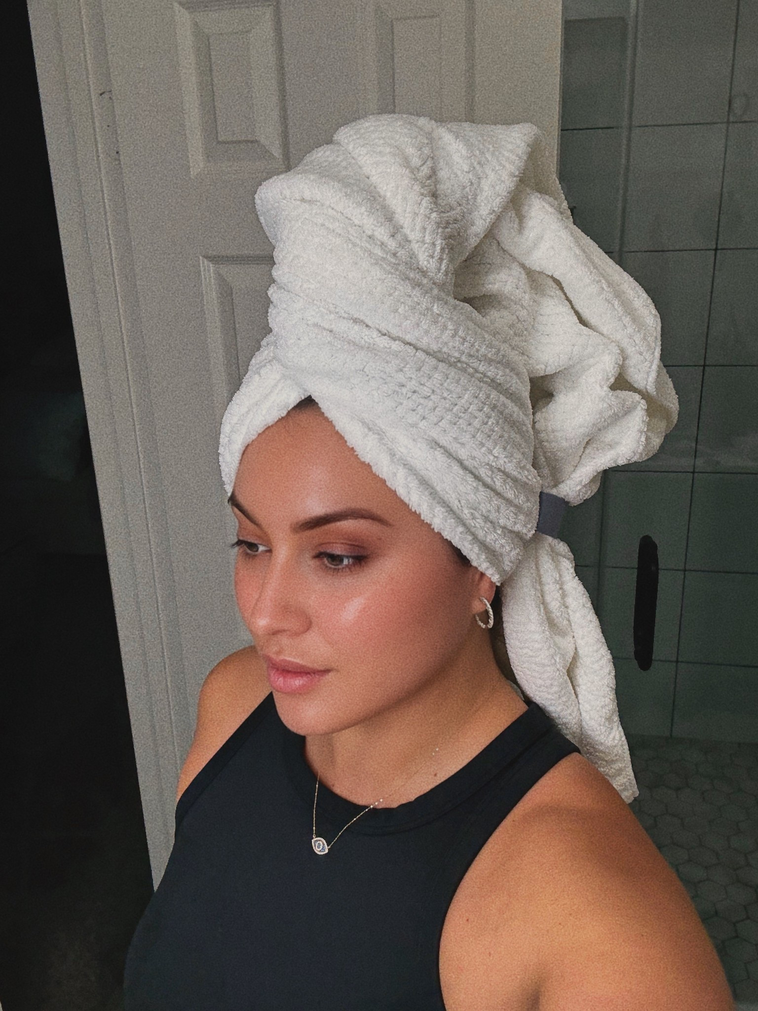 The best hair wraps 10/10. 

These help dry and do not fall out. 

Hair | grwm | hair wrap 

#LTKselfcare #LTKCyberWeek #LTKgrwm