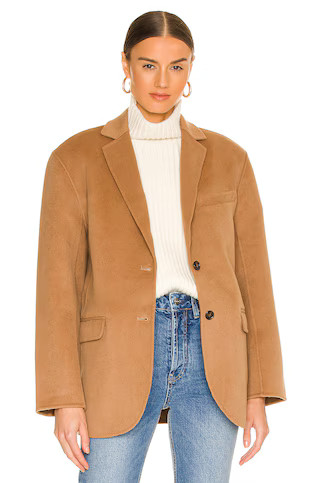 ANINE BING Quinn Blazer in Camel from Revolve.com | Revolve Clothing (Global)