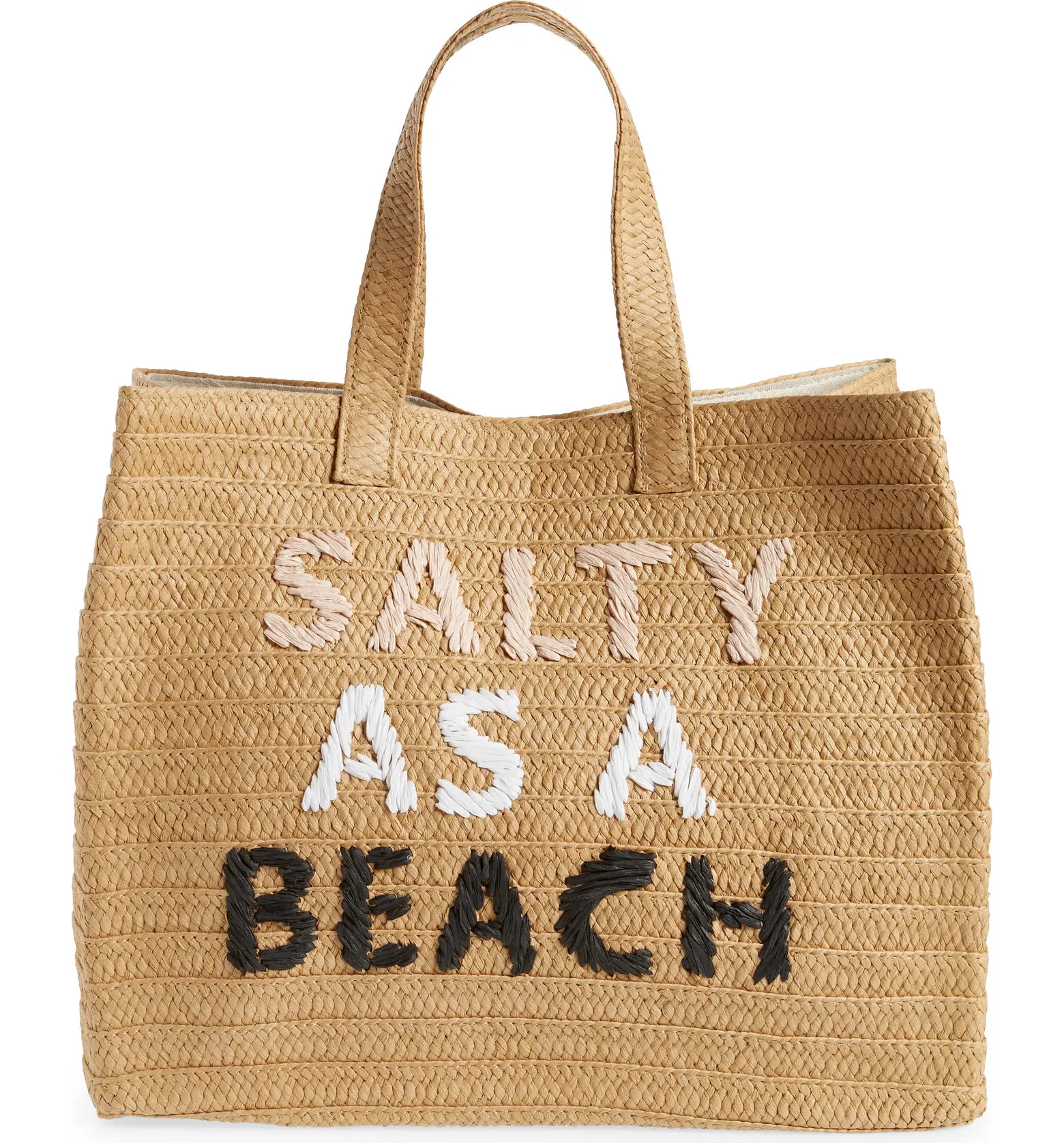 Salty as a Beach Straw Tote | Nordstrom