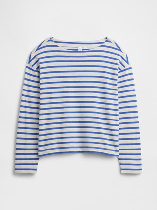 Stripe Boatneck Top | Gap Factory