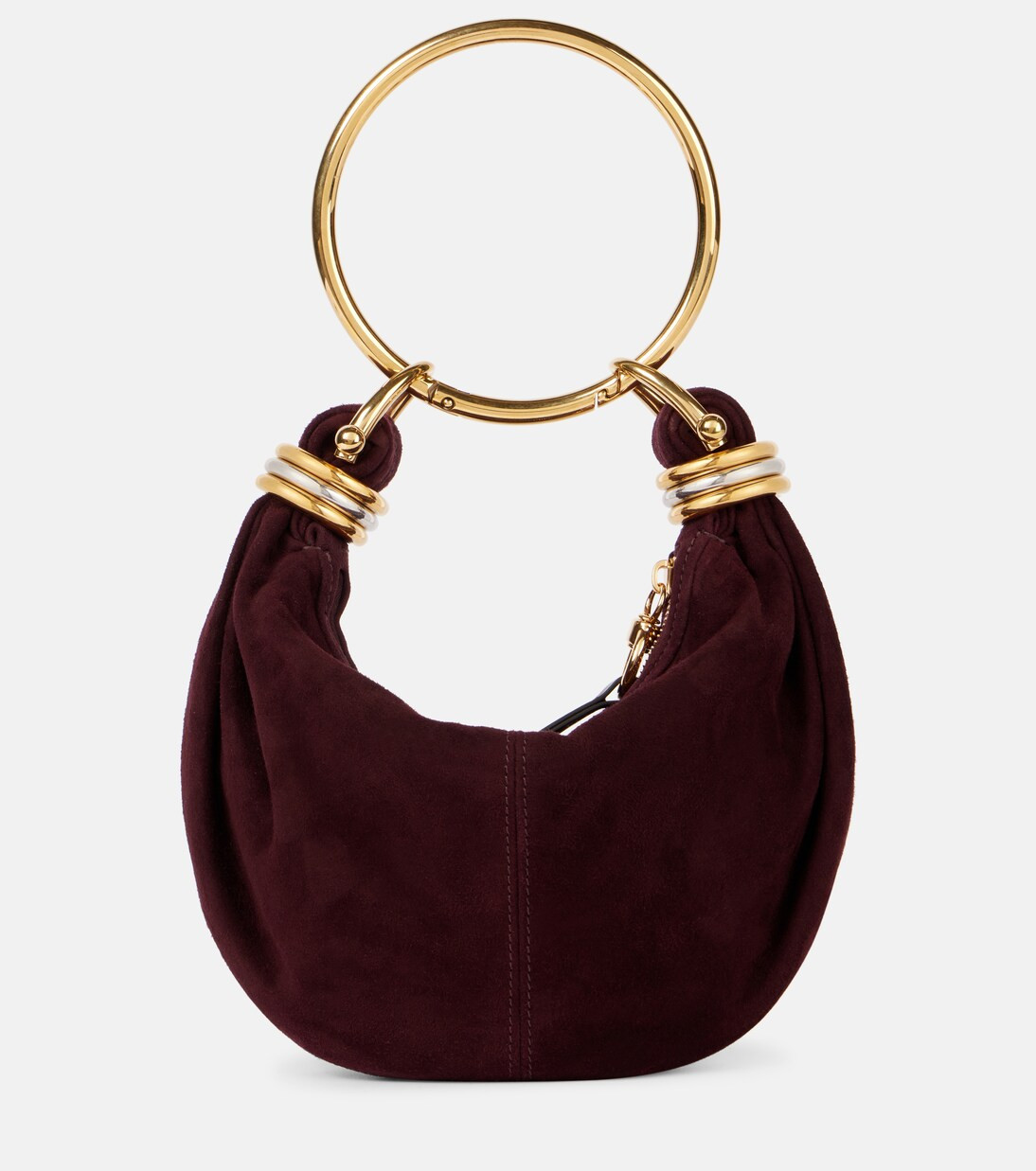 Bracelet Mini suede shoulder bag | Mytheresa (INTL)