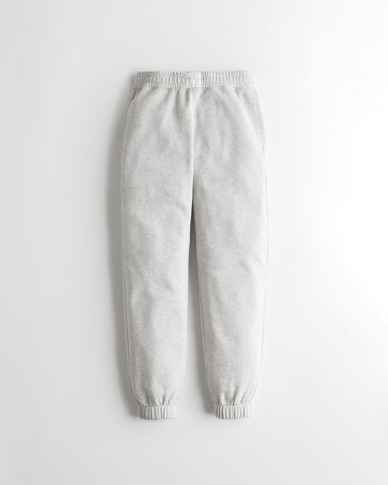 Ultra High-Rise Fleece Dad Joggers | Hollister (US)