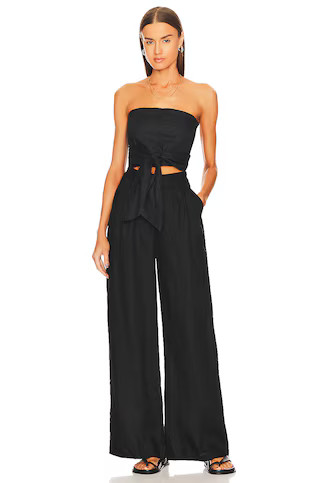 FAITHFULL THE BRAND Circa Pants in Black from Revolve.com | Revolve Clothing (Global)