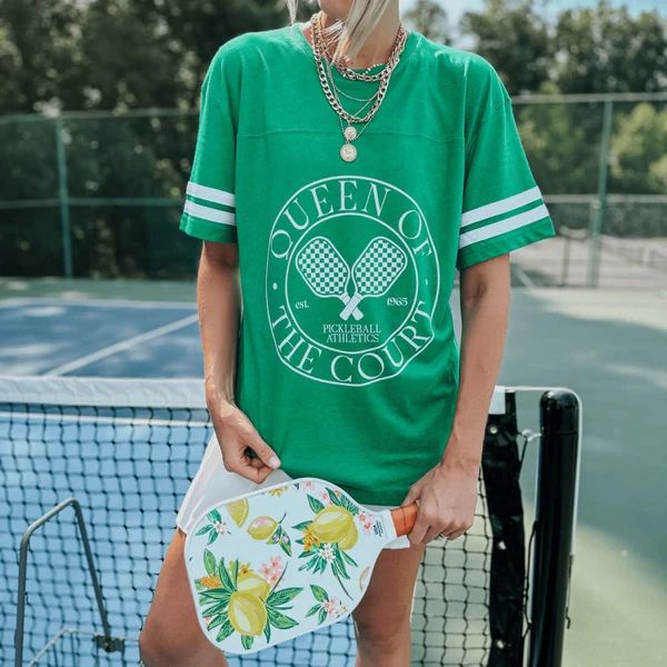 Queen of the Court Jersey Tee | Mountain Moverz