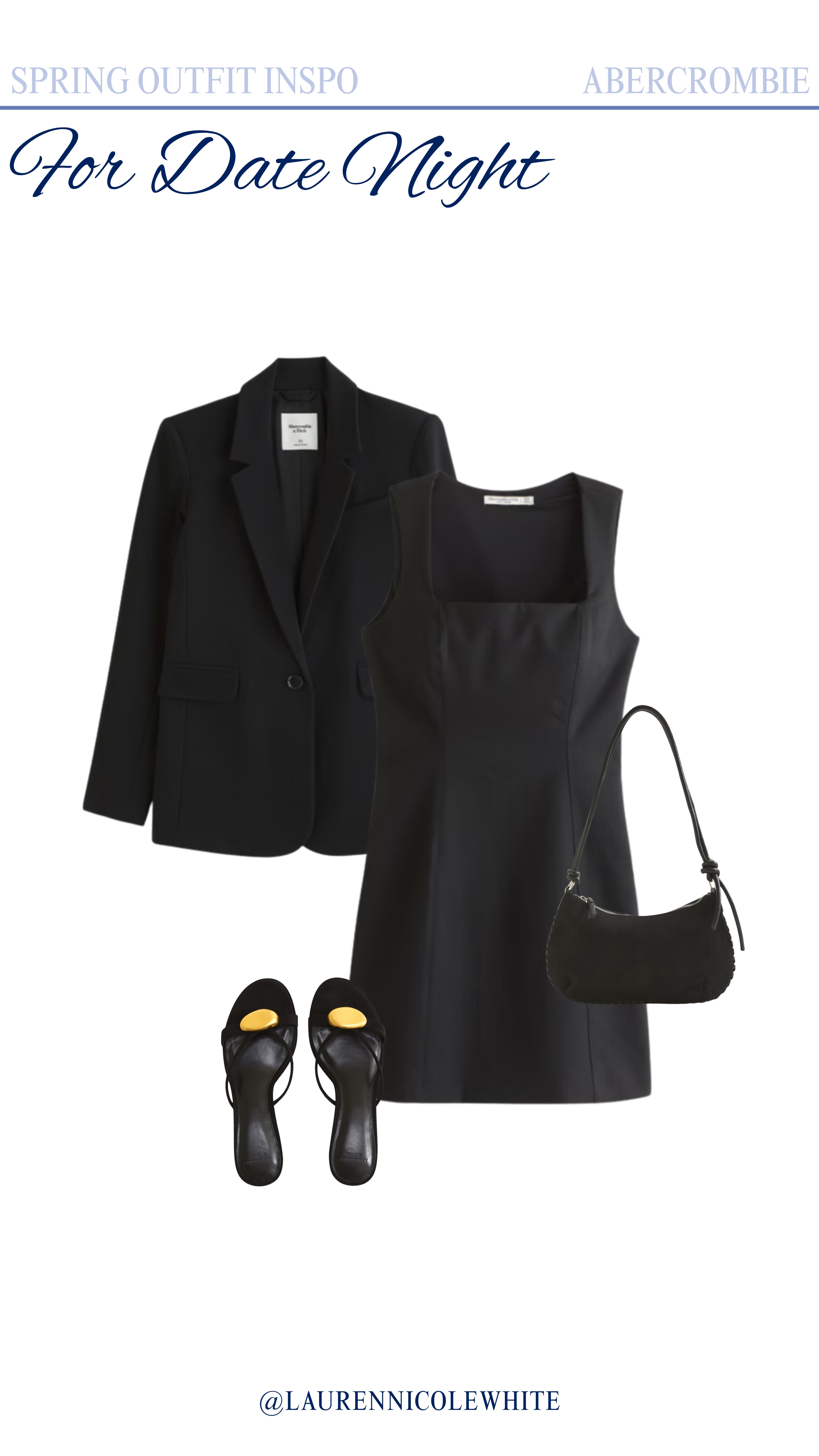 Abercrombie Outfit Inspo - what to wear for a date night! Love this look; so classy yet perfect for warmer weather  

 #LTKSpringSale #LTKootd #LTKU