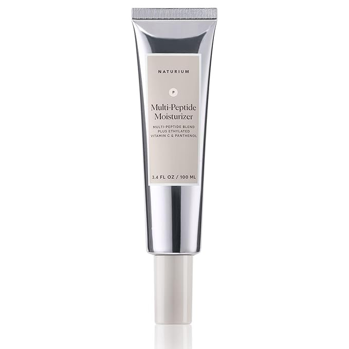 Naturium Multi-Peptide Moisturizer Jumbo, Hydrating & Smoothing Skin Care, Moisturizes with Ethyl... | Amazon (US)