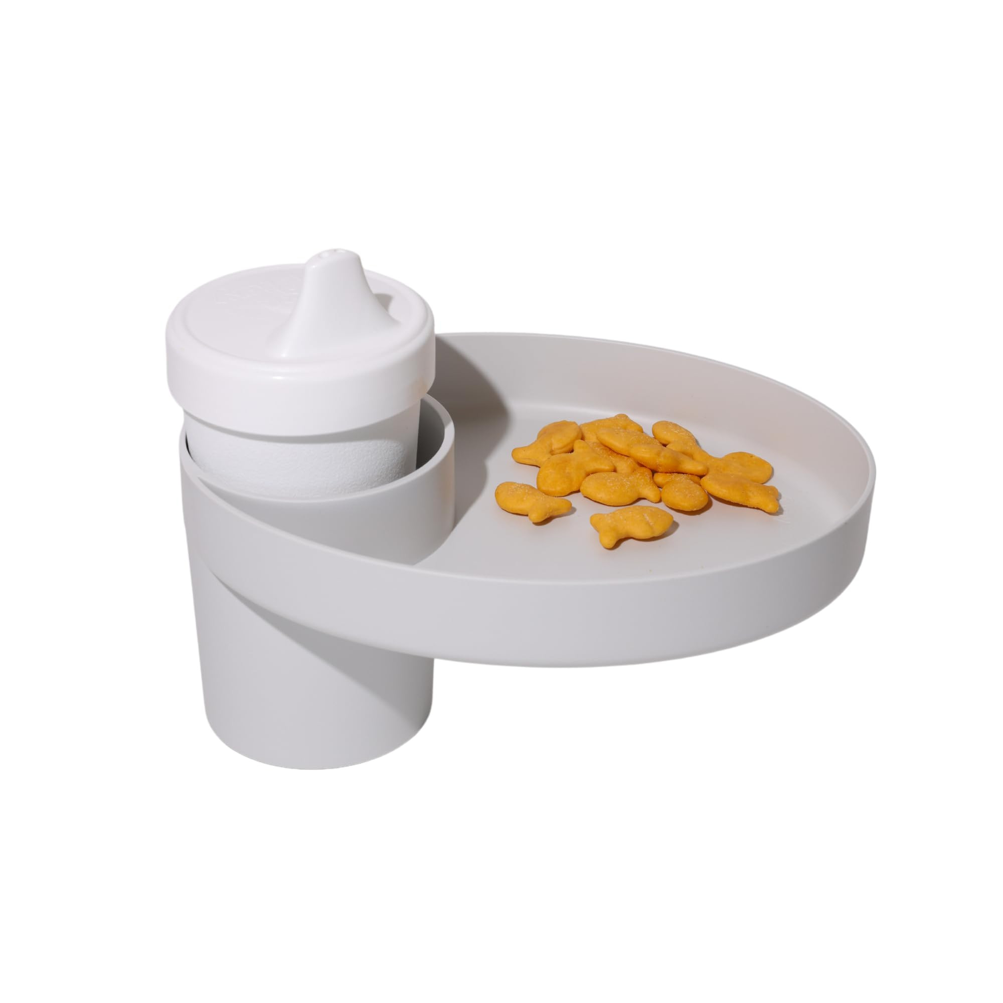 Travel Tray Oval USA Made Extend Your Current Cup Holder to Hold Your Cup Plus A Tray for Snacks,... | Amazon (US)