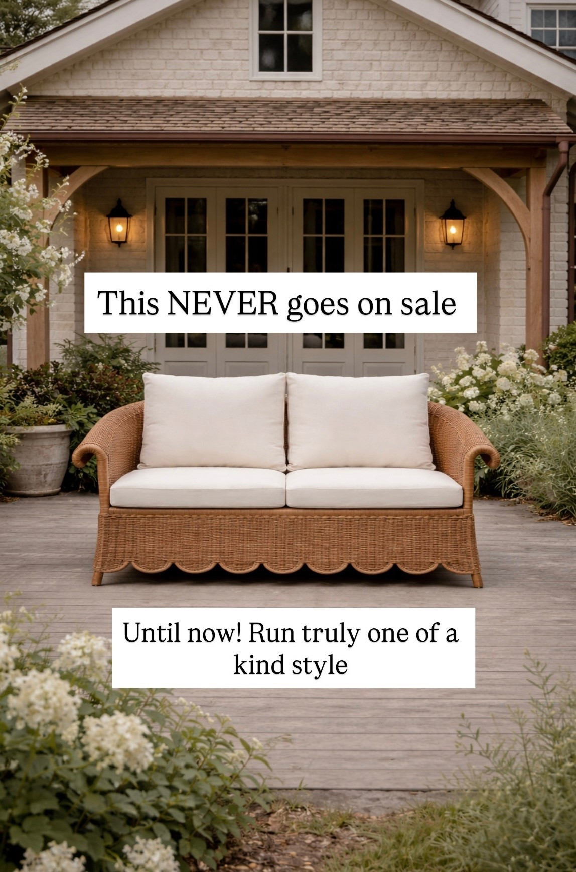 Finally, this loveseat went on sale. It’s such a good price and totally one of a kind style outdoor patio. Must have fortune patio furniture on

#LTKHome #LTKSaleAlert