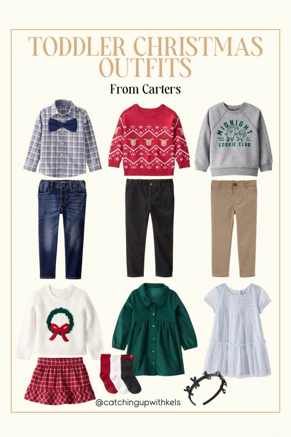 Are you dreading picking out your kids Christmas outfits? Carters has the perfect selection for any holiday gathering, making it easy to match the whole family! 

#LTKKids #LTKHoliday #LTKSaleAlert