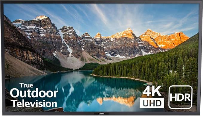 SunBrite Veranda 2 Series 55-inch Full Shade Outdoor TV | 4K Ultra HD HDR LED Weatherproof Televi... | Amazon (US)