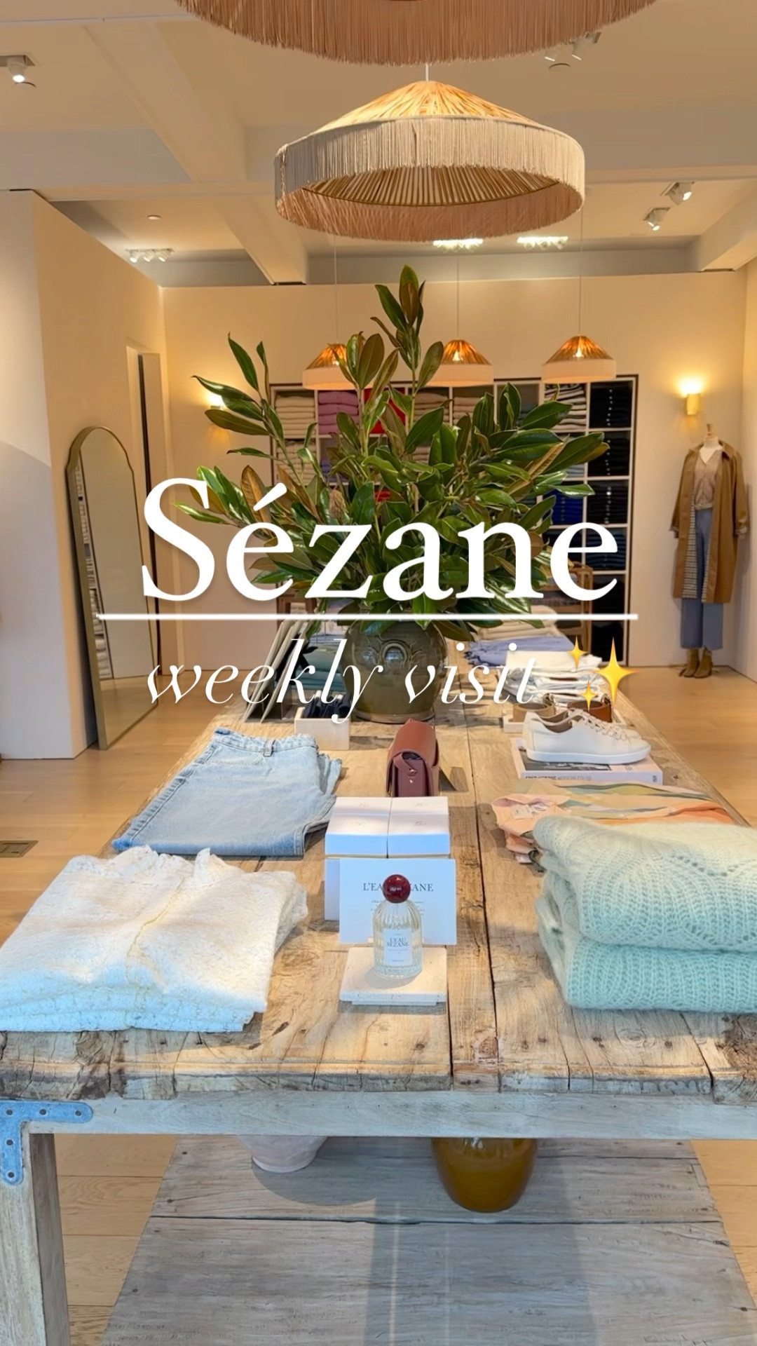Weekly visit to the Sézane Store ✨
I’m loving all the new knits lately (per usual) but the violet one is 😍😍😍

Sizing info:
• Gaspard cardigan size XS (runs large)
• Teresa jumper size XS (runs large)
• Denisa jumper size XS (boxy fit choose your usual size or size down for a more fitted look) 
• Christie jacket (powder pink) 38/6US  (true to size)
• Will jacket (suede khaki) size S (true to size) 

#sezane


#LTKU #LTKMostLoved